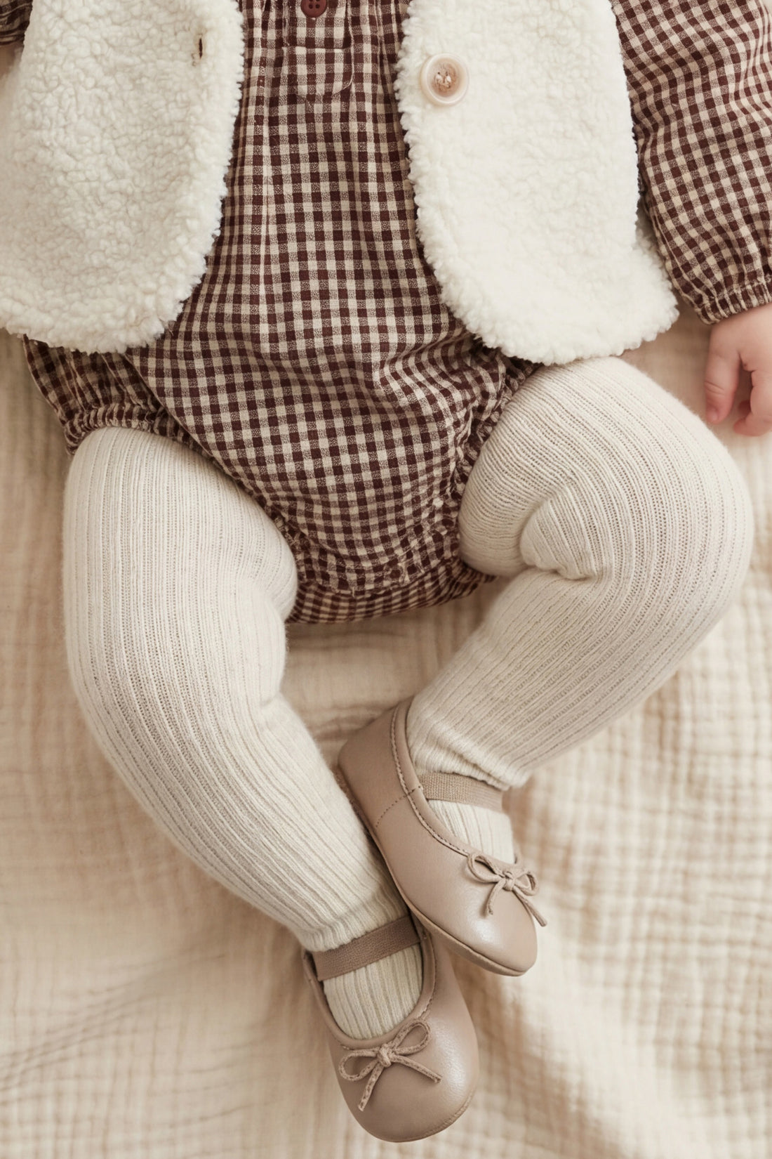 Bowie Baby Ballerinas - Matt Gold Childrens Footwear from Jamie Kay NZ