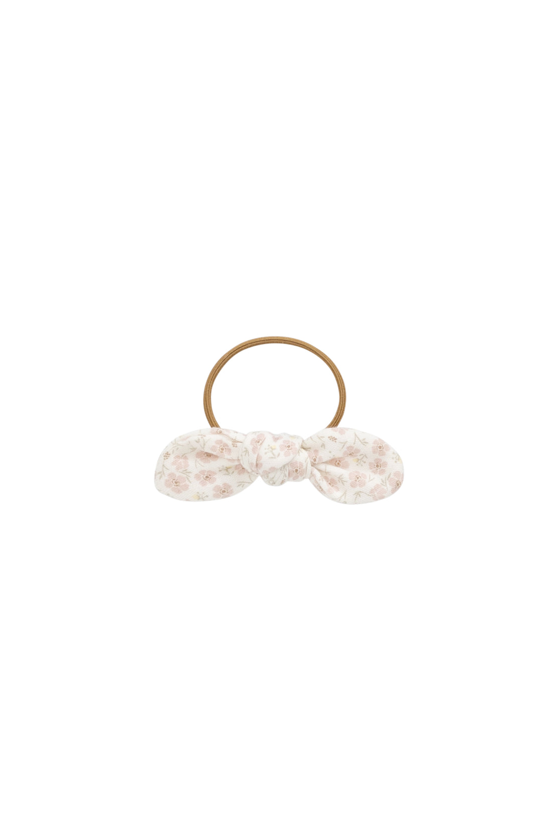 Organic Cotton Dahlia Hairties - Penelope Rose Small Childrens Bow from Jamie Kay NZ