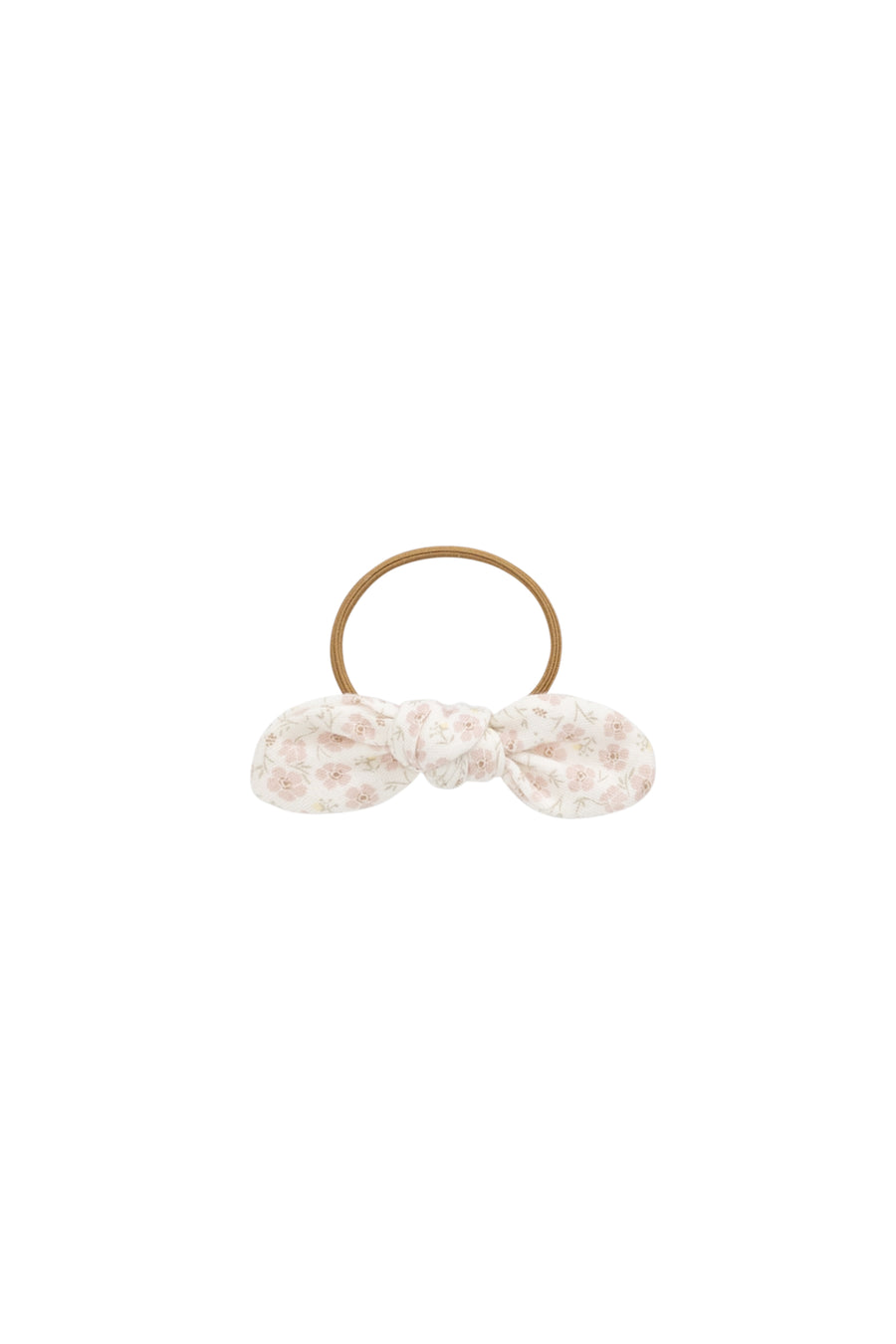 Organic Cotton Dahlia Hairties - Penelope Rose Small Childrens Bow from Jamie Kay NZ