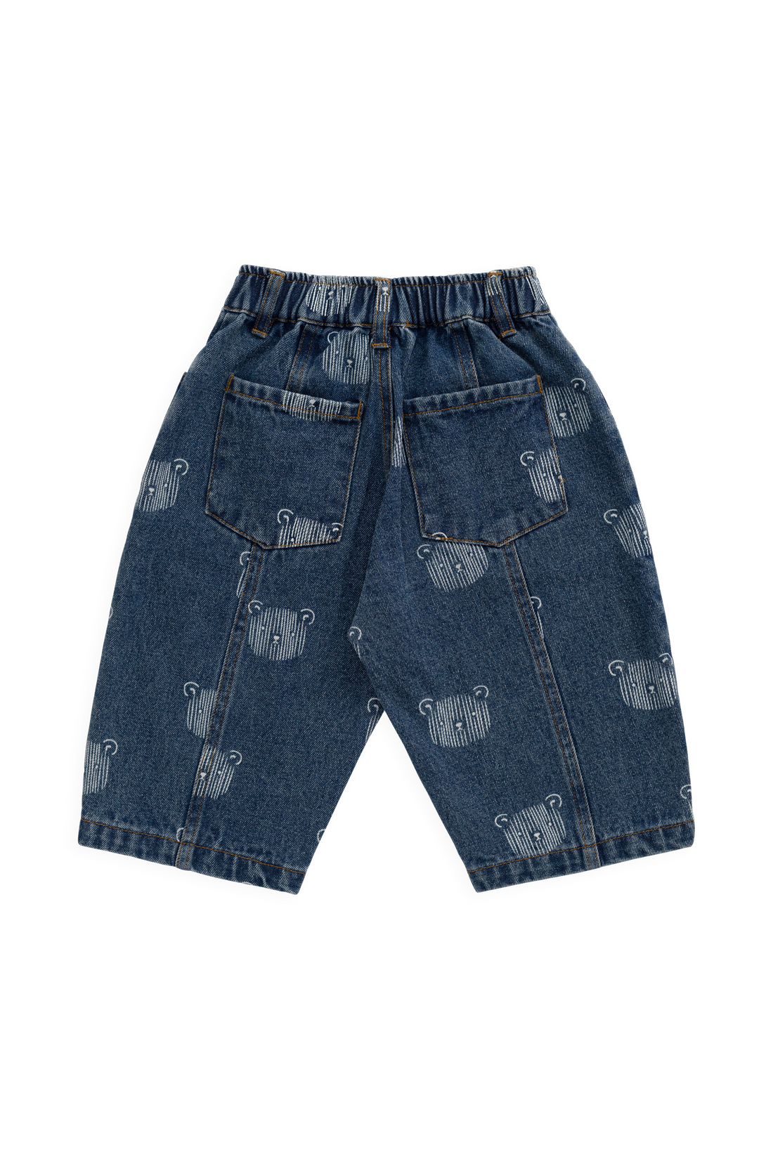 Linus Denim Pant - Teddy Face Denim Childrens Pant from Jamie Kay NZ
