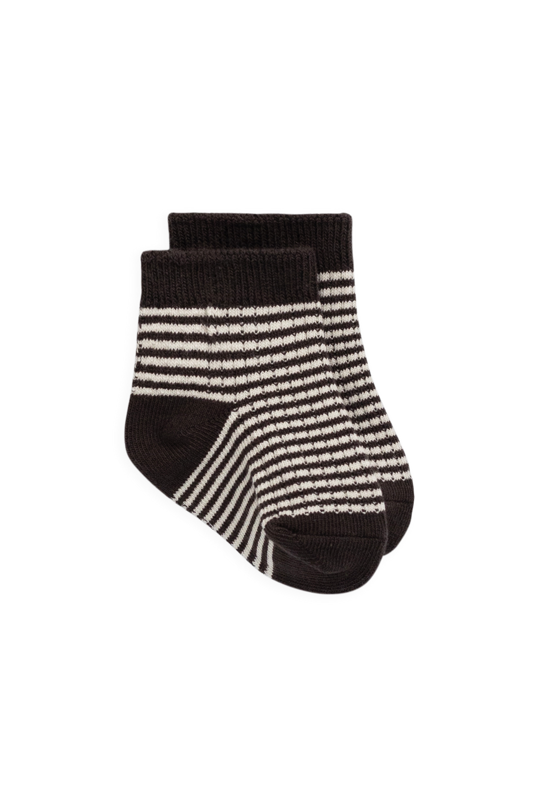 Oliver Socks - Petite Stripe Raku/Cloud Childrens Sock from Jamie Kay NZ