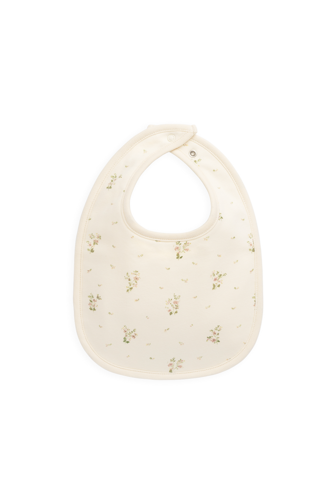 Organic Cotton Bib - Josepha Egret Small Childrens Bib from Jamie Kay NZ