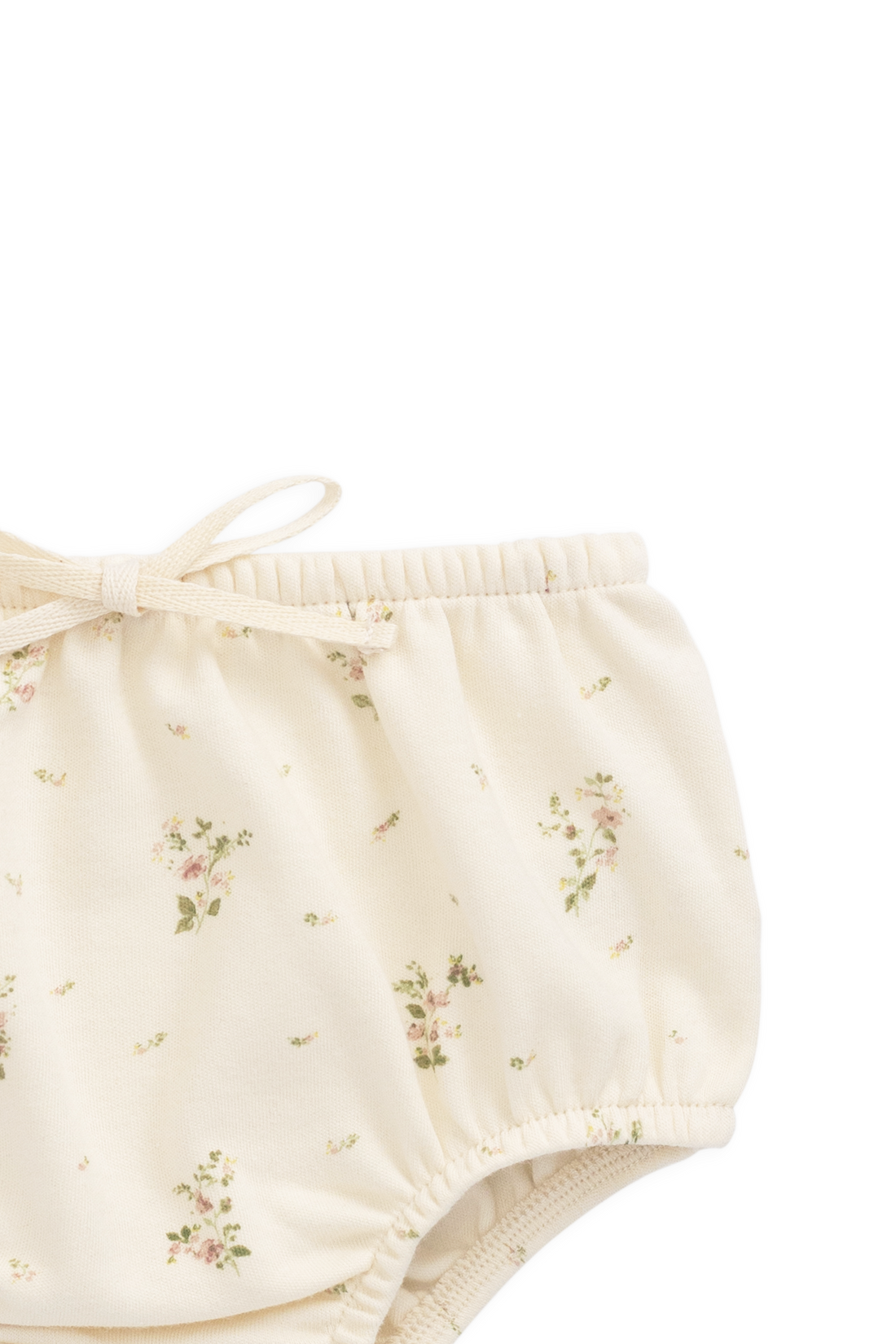 Organic Cotton Classic Bloomer - Josepha Egret Small Childrens Bloomer from Jamie Kay NZ