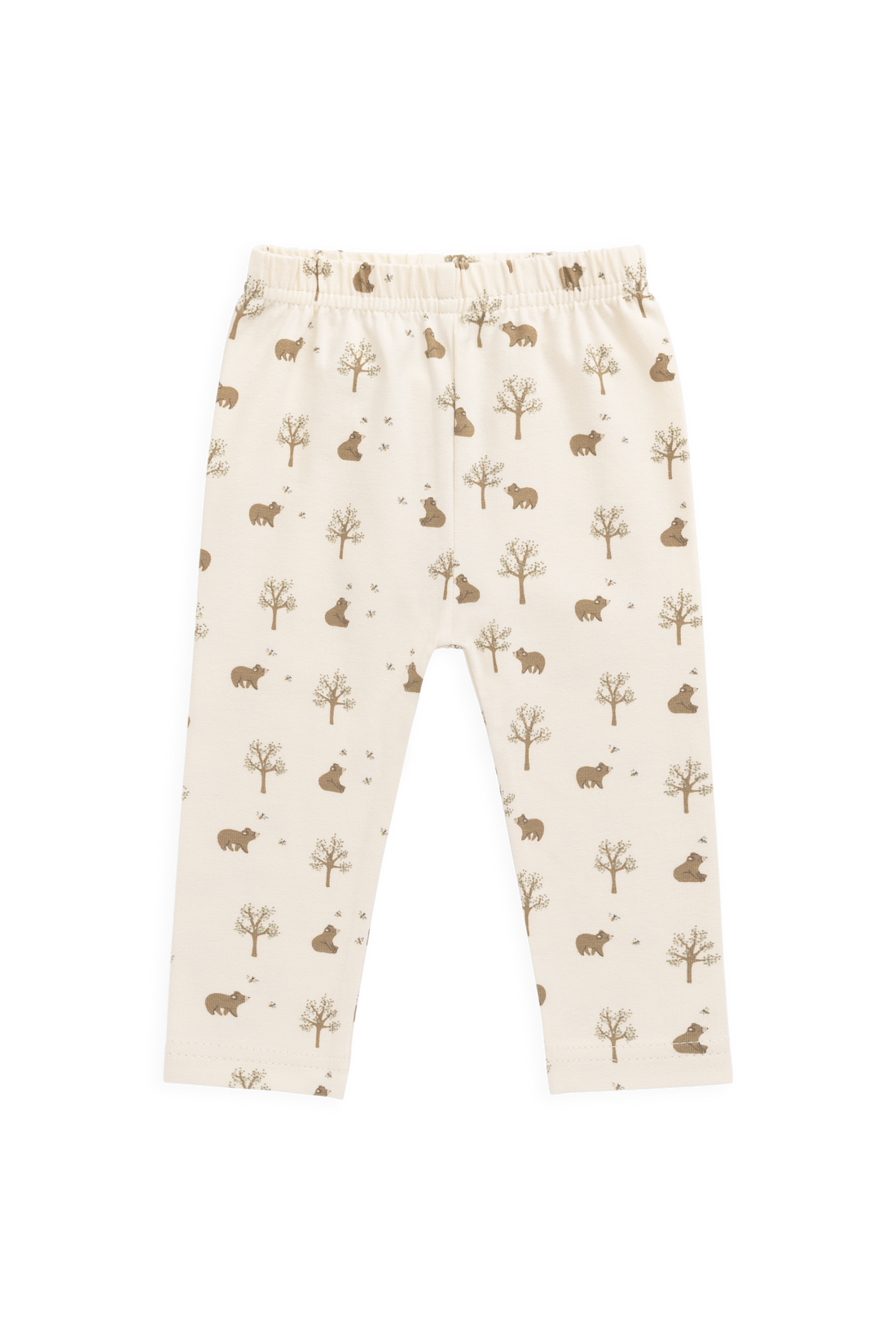 Organic Cotton Everyday Legging - Honey Bear Cloud Childrens Legging from Jamie Kay NZ