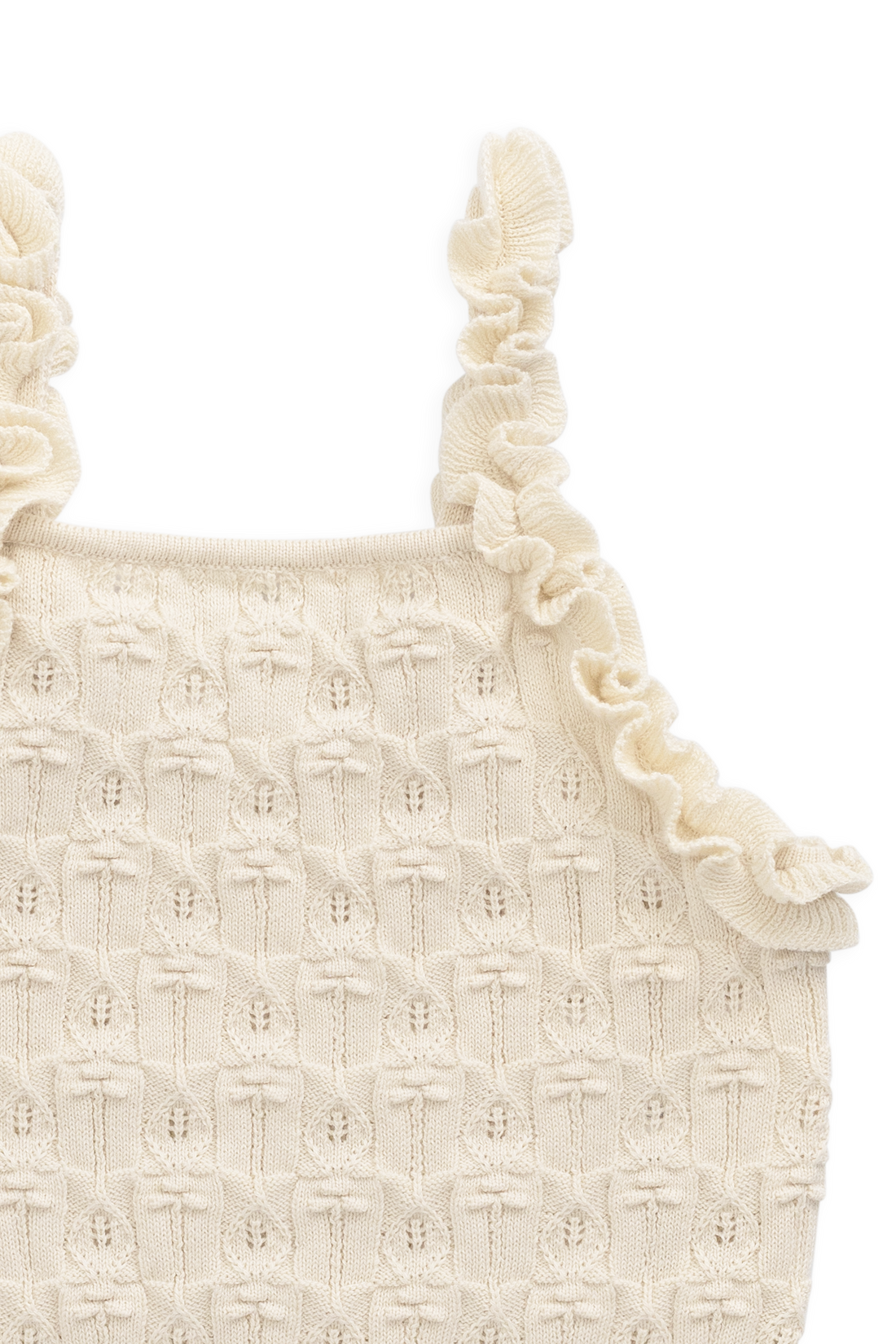 Sammy Knitted Top - Vanilla Childrens Top from Jamie Kay NZ