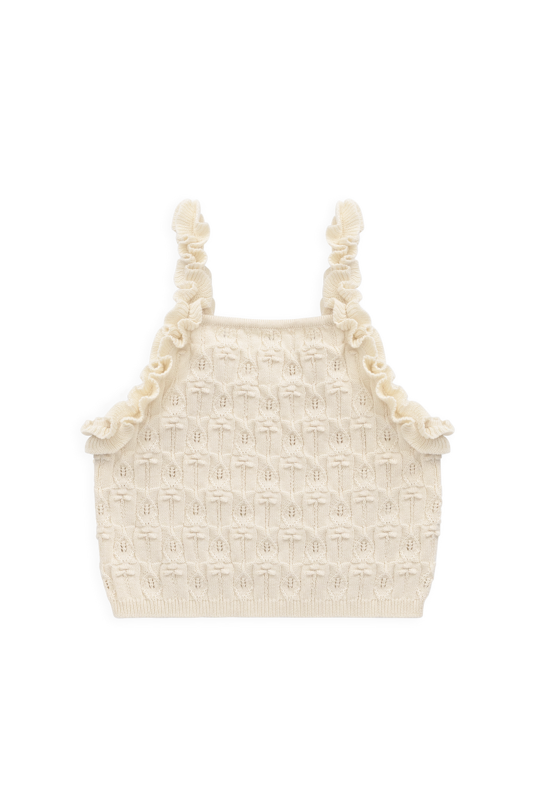Sammy Knitted Top - Vanilla Childrens Top from Jamie Kay NZ