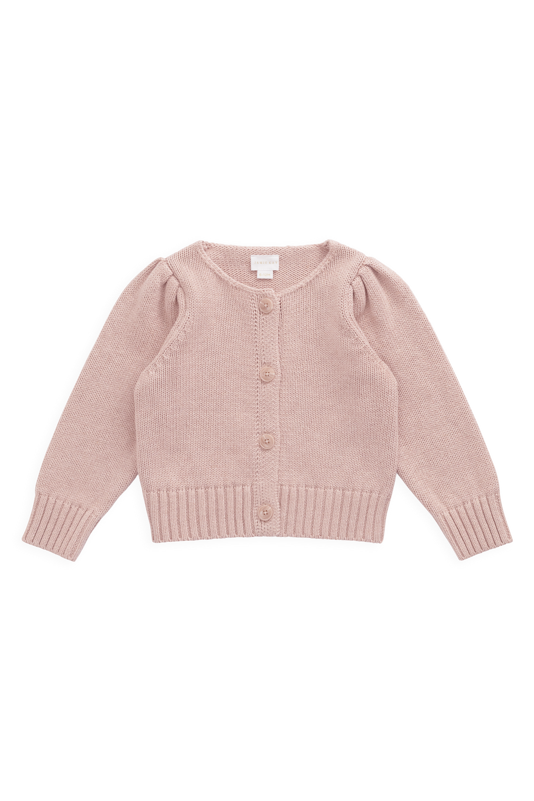 Tasha Knitted Cardigan - Sweetpea Marle Childrens Cardigan from Jamie Kay NZ