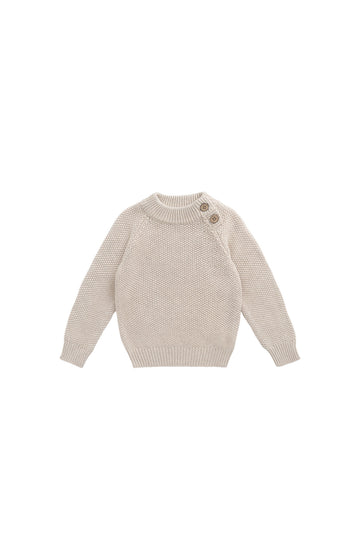 Felix Jumper - Linen Marle Childrens Jumper from Jamie Kay NZ