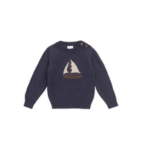 Hugo Jumper - Ink Childrens Jumper from Jamie Kay NZ