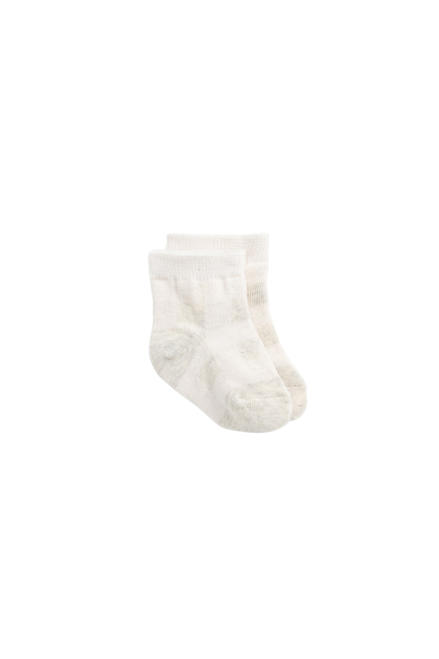 Jeanie Sock - Gingham Oatmeal Childrens Sock from Jamie Kay NZ