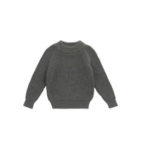 Joshua Jumper - Seaweed Marle Childrens Jumper from Jamie Kay NZ