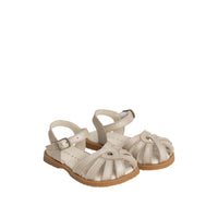 Leather Sandal - Matt Gold Childrens Footwear from Jamie Kay NZ