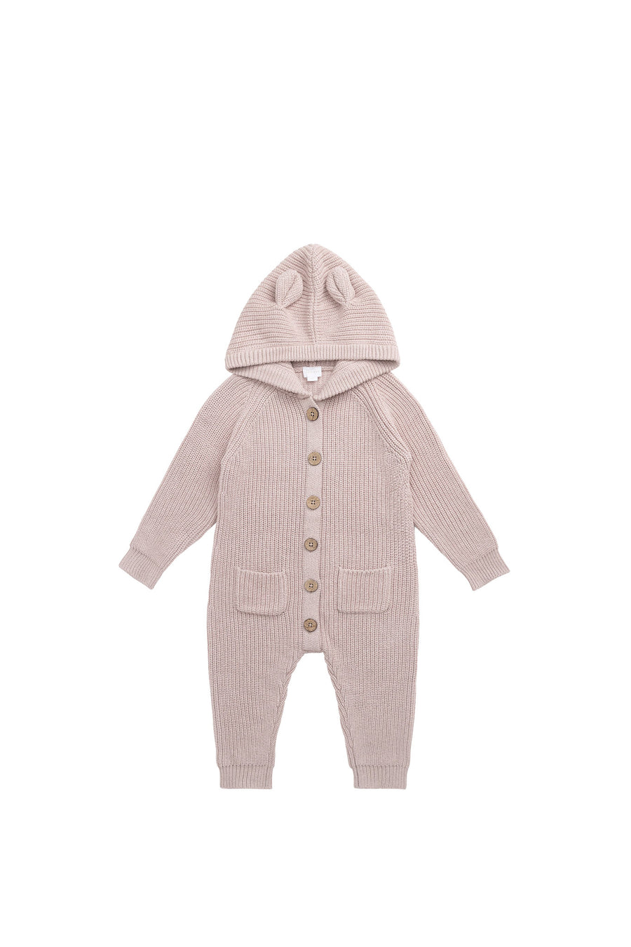 Luca Knitted Onepiece - Soft Misty Marle Childrens Cardigan from Jamie Kay NZ