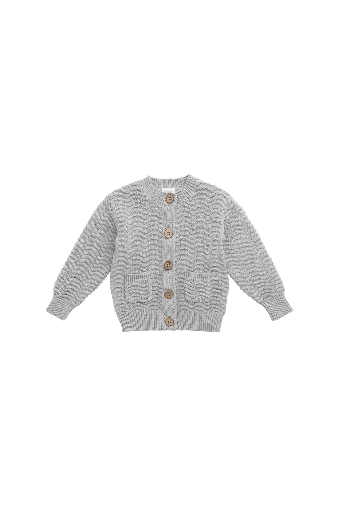 Maverick Cardigan - Dusty Olive Marle Childrens Cardigan from Jamie Kay NZ