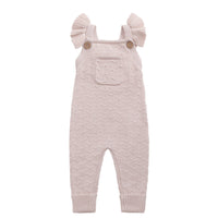 Mia Kintted Onepiece - Soft Misty Rose Childrens Onepiece from Jamie Kay NZ