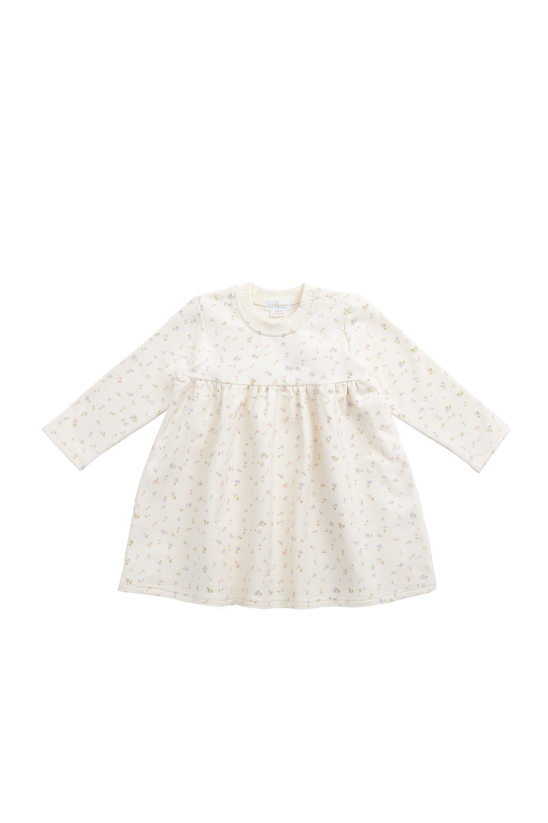 Organic Cotton Charlotte Dress - Briella Whisper Childrens Dress from Jamie Kay NZ