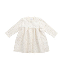 Organic Cotton Charlotte Dress - Briella Whisper Childrens Dress from Jamie Kay NZ