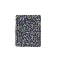 Organic Cotton Cot Sheet - Charlie's Backyard Navy Childrens Accessories from Jamie Kay NZ