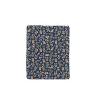 Organic Cotton Cot Sheet - Charlie's Backyard Navy Childrens Accessories from Jamie Kay NZ