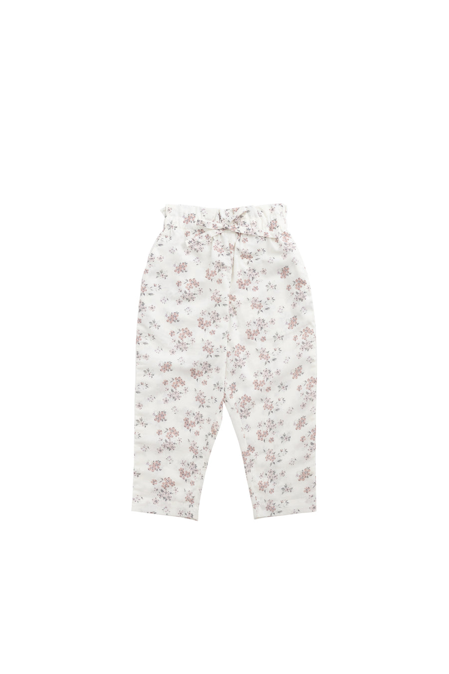 Organic Cotton Elodie Pant - Selena Blush Childrens Pant from Jamie Kay NZ