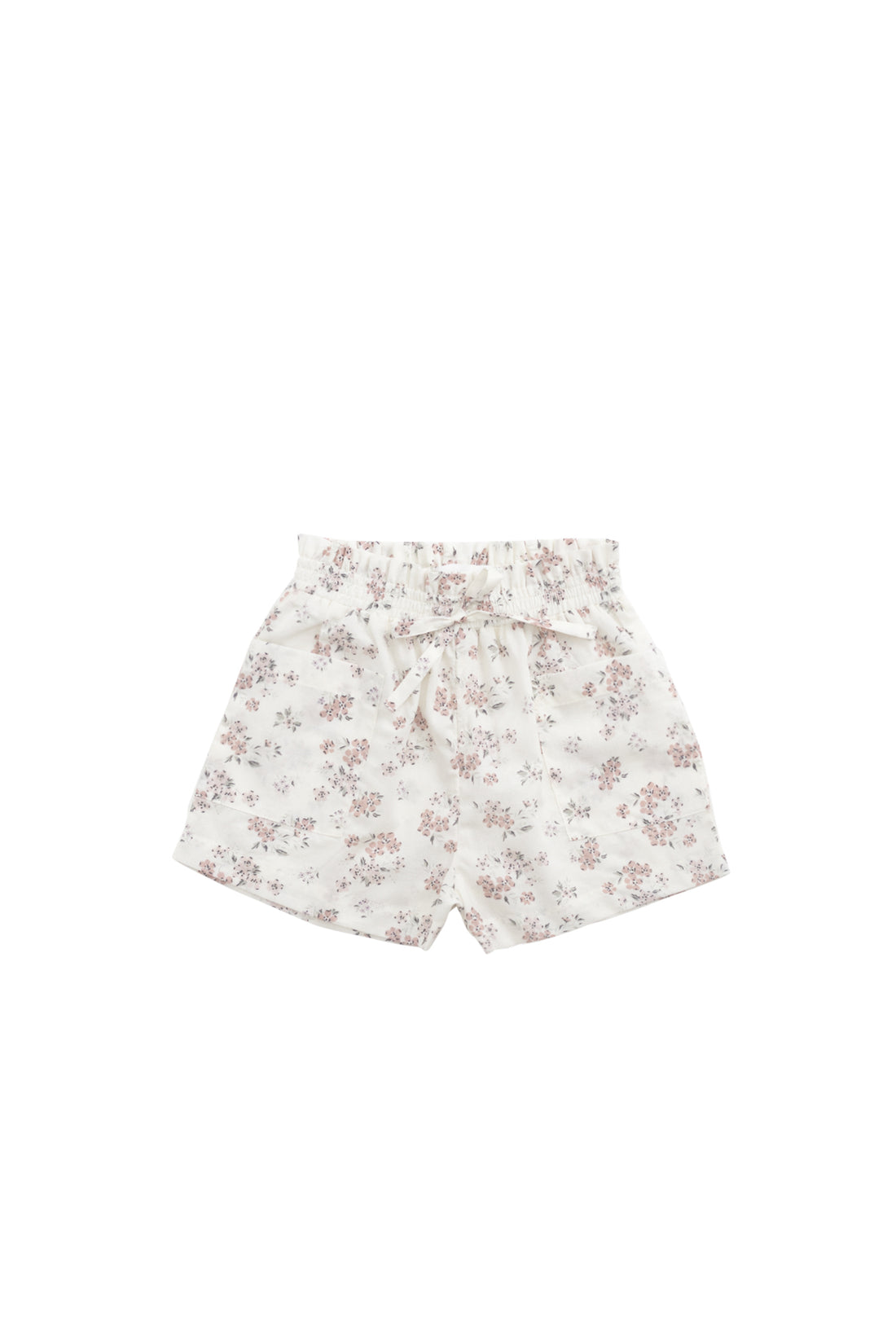 Organic Cotton Emelia Short - Selena Blush Childrens Short from Jamie Kay NZ