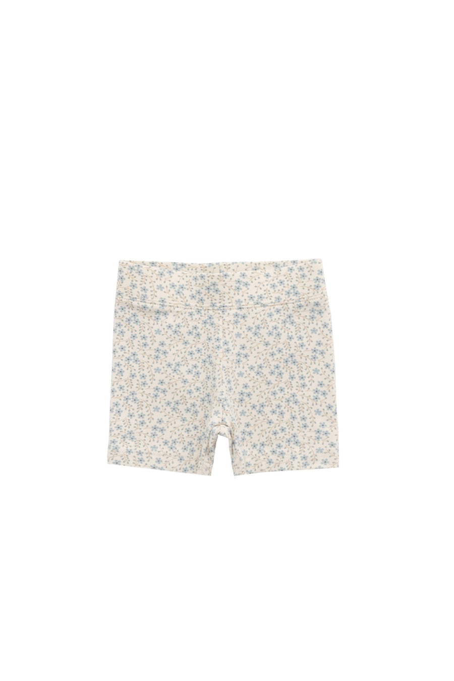 Organic Cotton Everyday Bike Short - Adnola Floral Childrens Short from Jamie Kay NZ