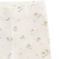 Organic Cotton Everyday Bike Short - Emilia Egret Childrens Short from Jamie Kay NZ