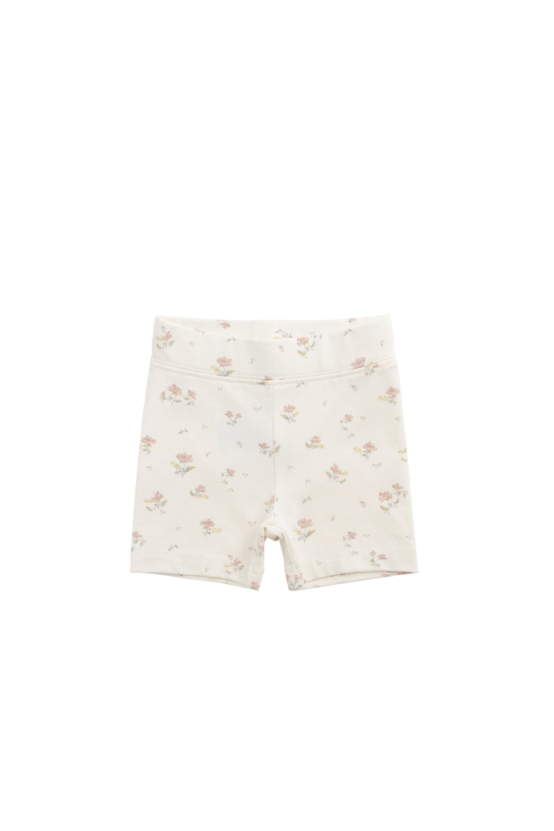 Organic Cotton Everyday Bike Short - Emilia Egret Childrens Short from Jamie Kay NZ