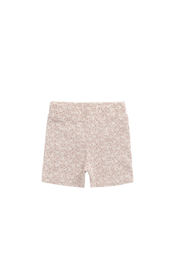 Organic Cotton Everyday Bike Short - Rosalie Fields Childrens Short from Jamie Kay NZ