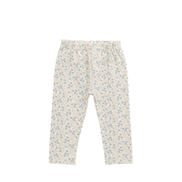 Organic Cotton Everyday Legging - Adnola Floral Childrens Legging from Jamie Kay NZ