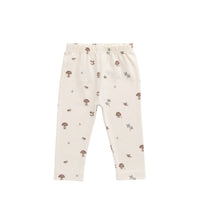 Organic Cotton Everyday Legging - Le Champignon Childrens Legging from Jamie Kay NZ