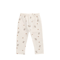 Organic Cotton Everyday Legging - Le Lapin Childrens Legging from Jamie Kay NZ