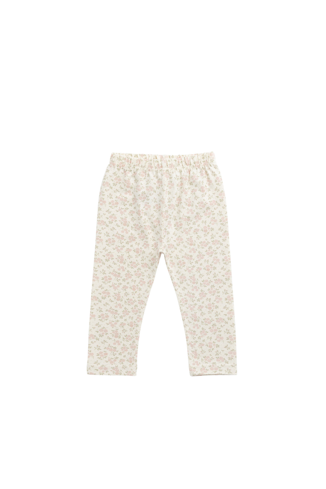 Organic Cotton Everyday Legging - Rosalie Field Mauve Childrens Legging from Jamie Kay NZ