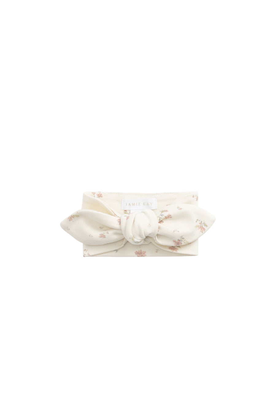 Organic Cotton Headband - Emilia Egret Childrens Headband from Jamie Kay NZ