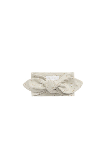 Organic Cotton Headband - Lulu Honeydew Childrens Headband from Jamie Kay NZ