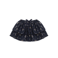 Organic Cotton Heidi Skirt - Bouquet De Fleur Childrens Skirt from Jamie Kay NZ