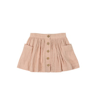 Organic Cotton Muslin Kennedy Skirt - Parfait Childrens Skirt from Jamie Kay NZ