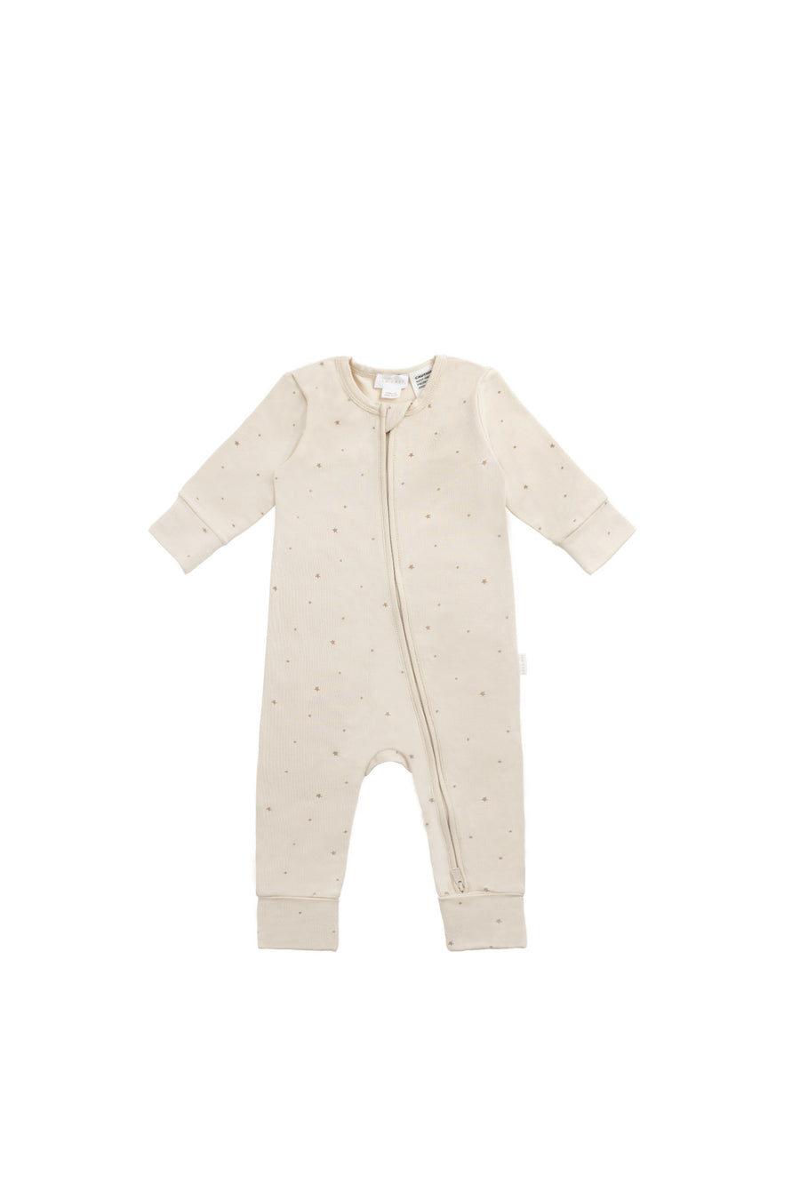 Organic Cotton Modal Frankie Onepiece - Milky Way Buff Childrens Onepiece from Jamie Kay NZ