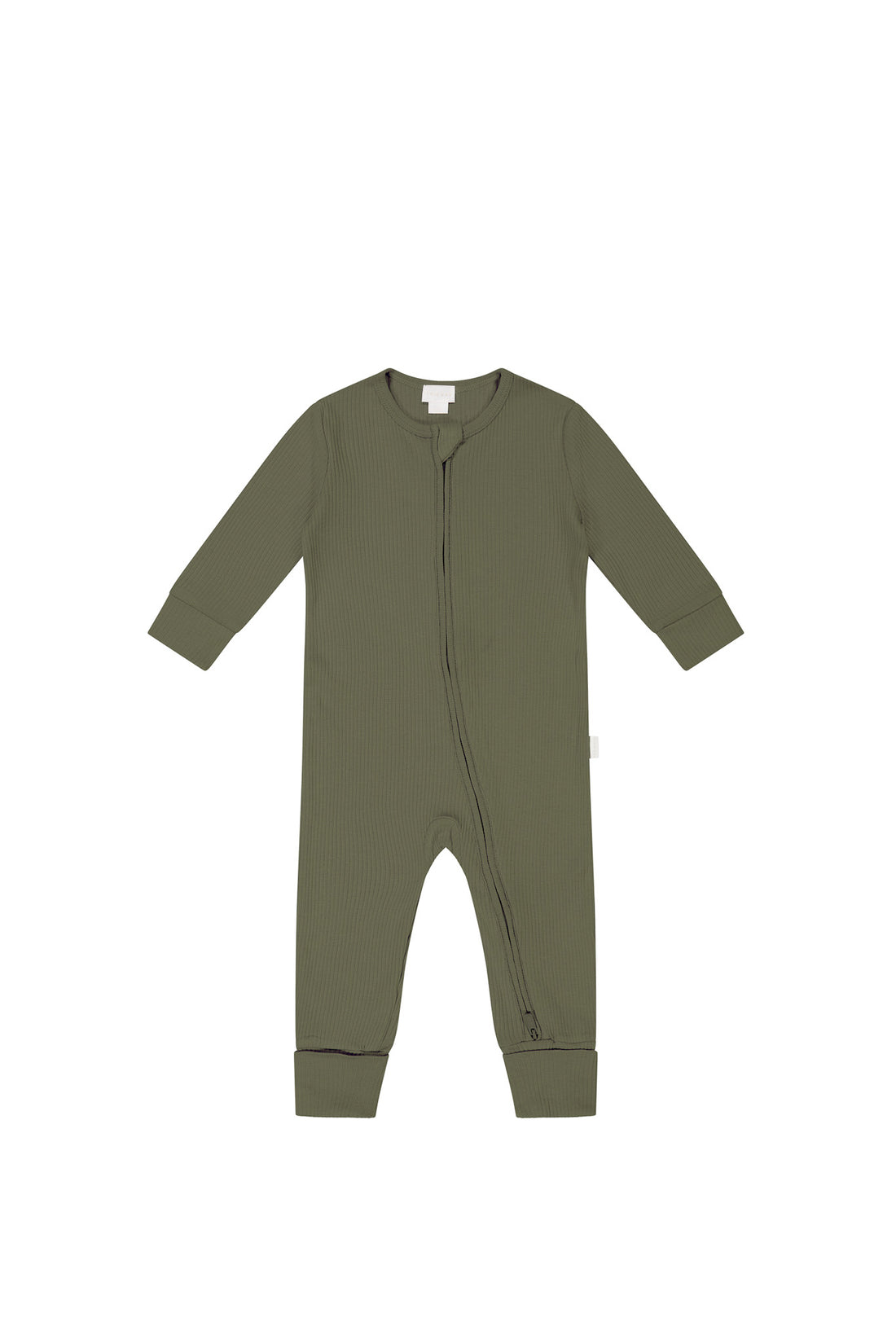 Organic Cotton Modal Frankie Onepiece - Sicilian Olive Childrens Onepiece from Jamie Kay NZ