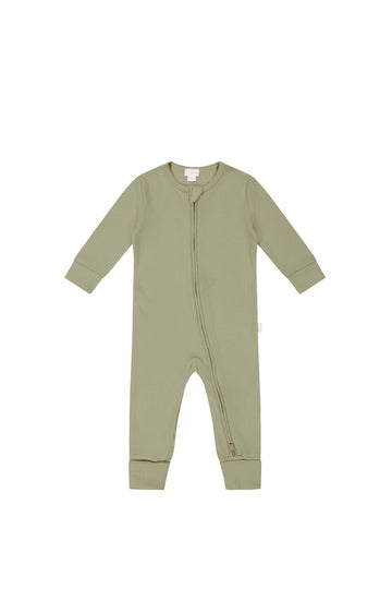 Organic Cotton Modal Frankie Onepiece - Tea Tree Childrens Onepiece from Jamie Kay NZ