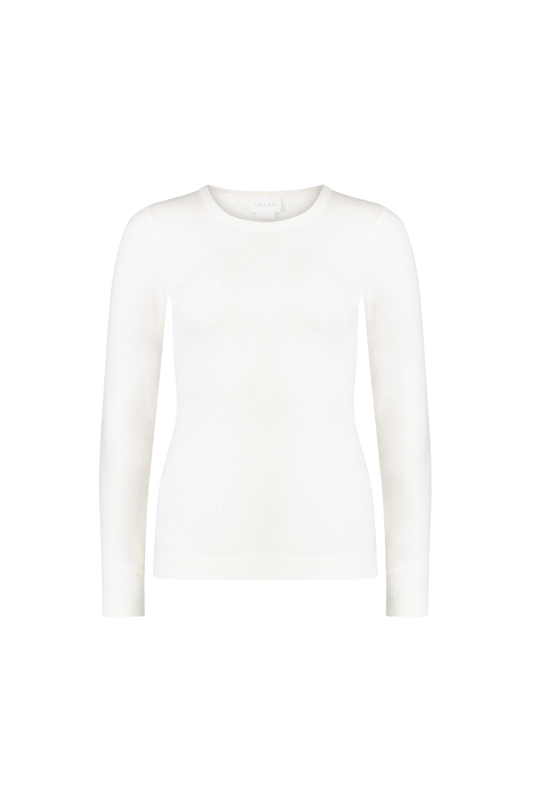 Organic Cotton Modal Womens Grace Long Sleeve Top - Plaster Childrens Top from Jamie Kay NZ