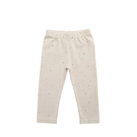 Organic Cotton Modal Legging - Milky Way Buff Childrens Legging from Jamie Kay NZ