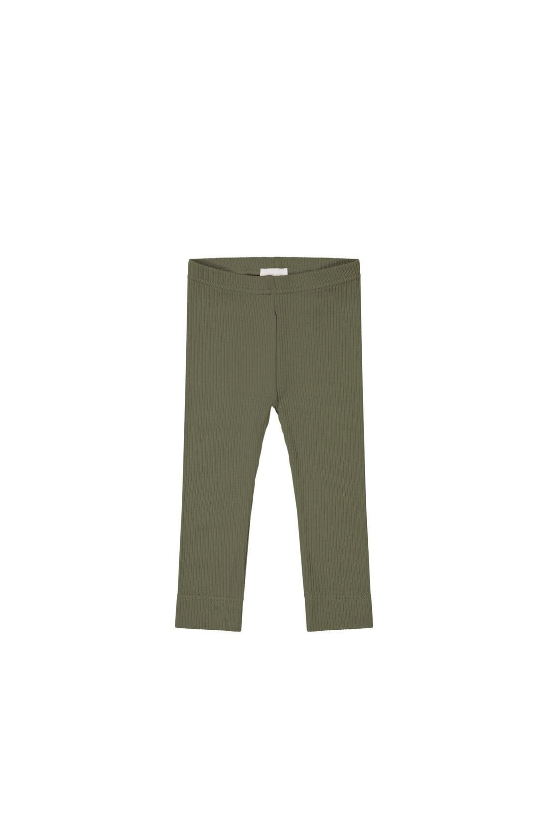 Organic Cotton Modal Everyday Legging - Sicilian Olive Childrens Legging from Jamie Kay NZ