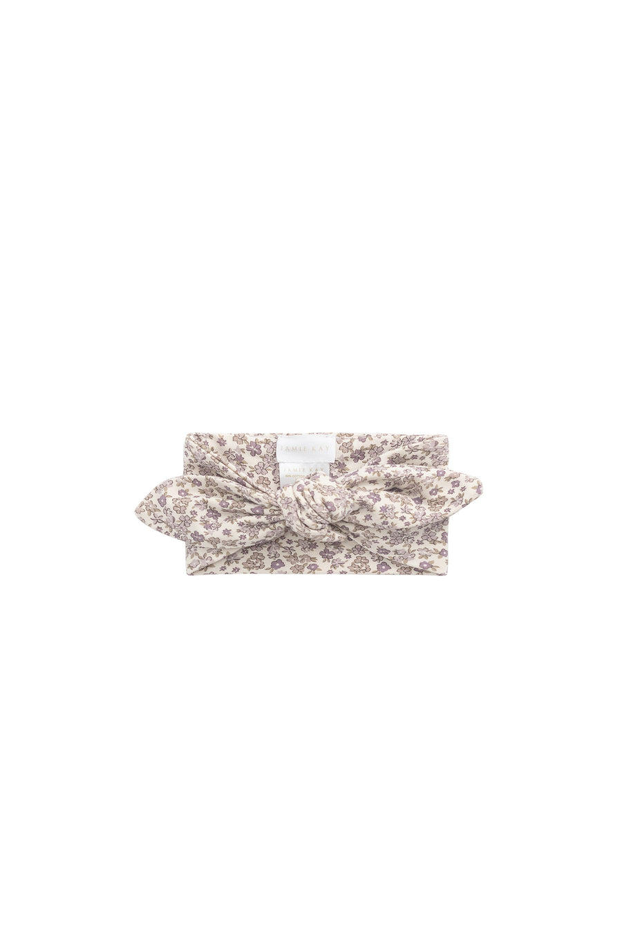 Organic Cotton Modal Lilian Headband - Amber Eggnog Childrens Headband from Jamie Kay NZ