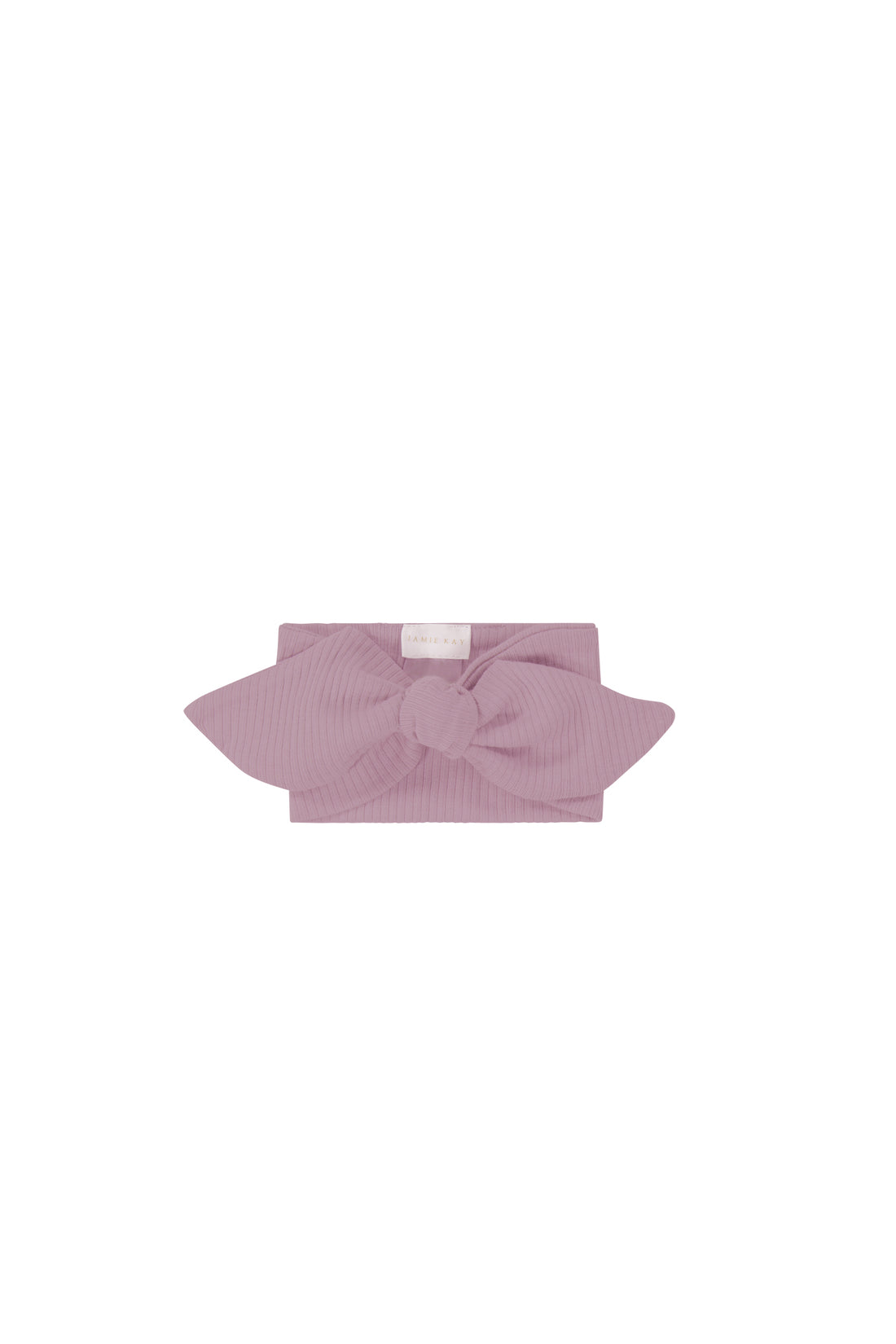 Organic Cotton Modal Lilian Headband - Sweet Mauve Childrens Headband from Jamie Kay NZ