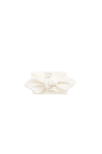 Organic Cotton Modal Lilian Headband - Whisper Childrens Headband from Jamie Kay NZ