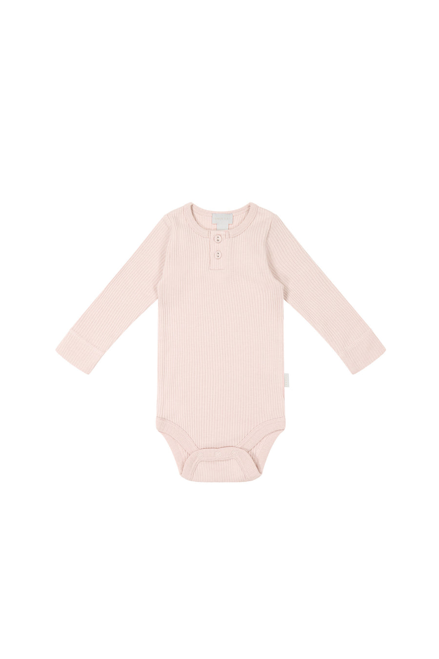 Organic Cotton Modal Long Sleeve Bodysuit - Morgan Pink Childrens Bodysuit from Jamie Kay NZ