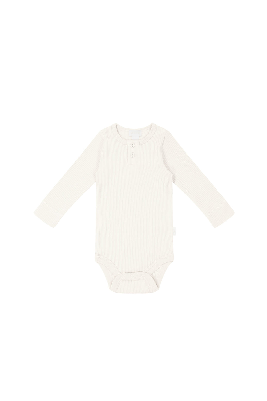 Organic Cotton Modal Long Sleeve Bodysuit - Whisper Childrens Bodysuit from Jamie Kay NZ