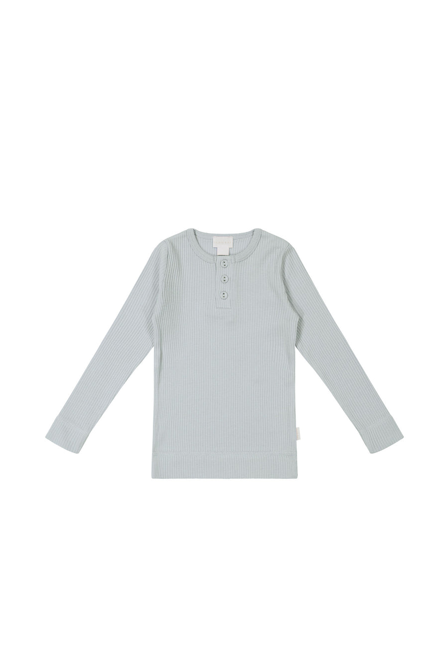 Organic Cotton Modal Long Sleeve Henley - North Star Childrens Top from Jamie Kay NZ