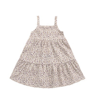 Organic Cotton Modal Matilda Dress - Amber Eggnog Childrens Dress from Jamie Kay NZ